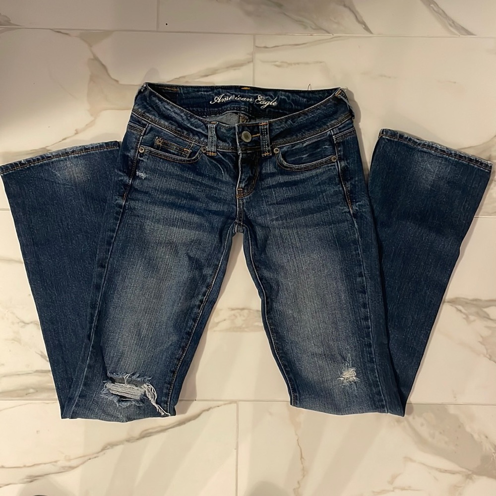 American Eagle boot cut jeans